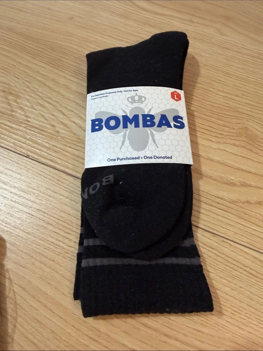 Bombas Unisex Sock Tech black knee high socks w Honeycomb Arch Support System